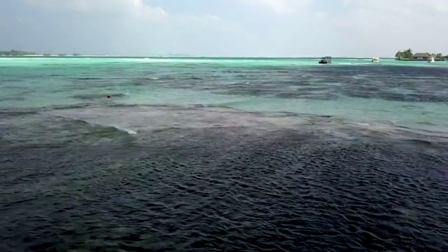 马尔代夫航拍视频视频素材