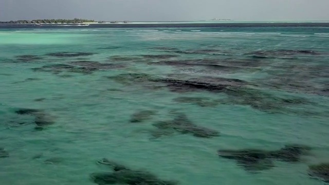 马尔代夫航拍视频视频素材