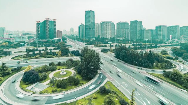 北京三元桥视频素材