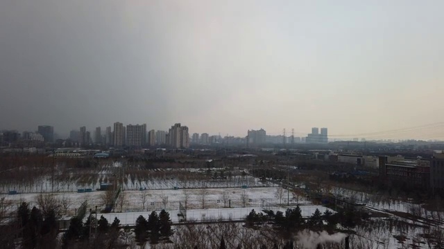 北京：雪后初晴视频下载