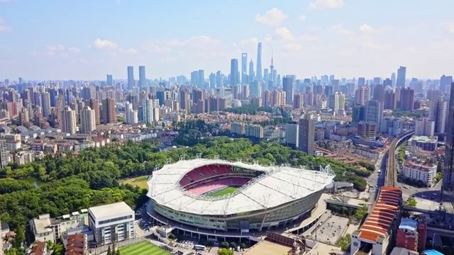 上海虹口城市风光视频素材
