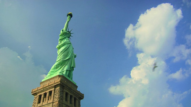 自由女神像!纽约视频素材