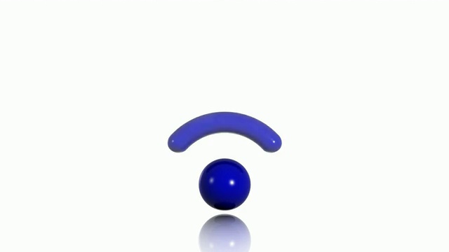 WiFi 01蓝点视频素材