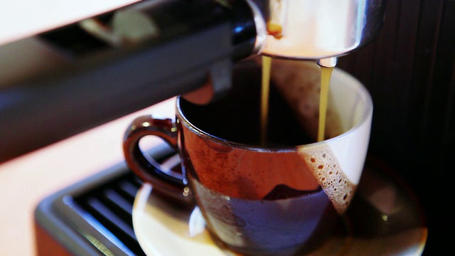 HD:煮浓咖啡视频素材