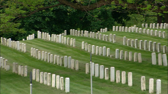 潘阿灵顿国家公墓，华盛顿特区，美国视频下载