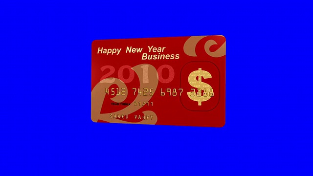 新年快乐-信用卡视频下载