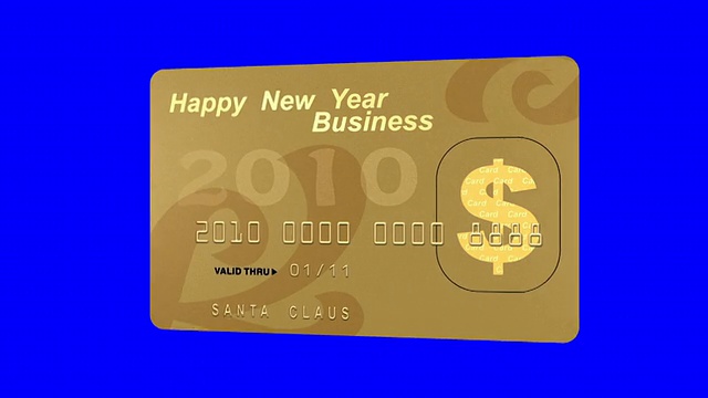 新年快乐-信用卡视频下载