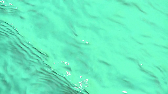 高清慢动作:绿松石河视频素材