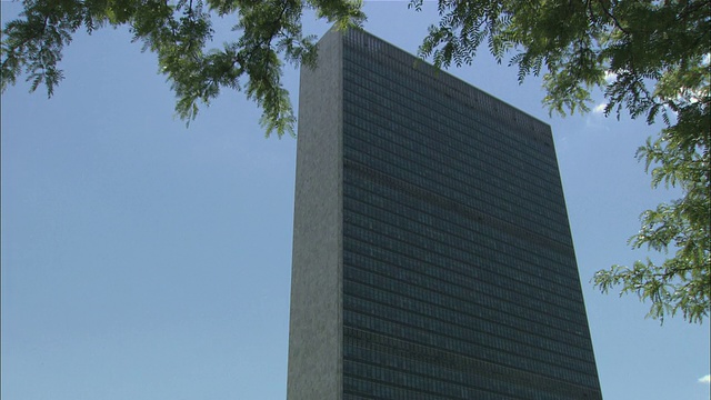 联合国大楼/纽约，美国视频下载
