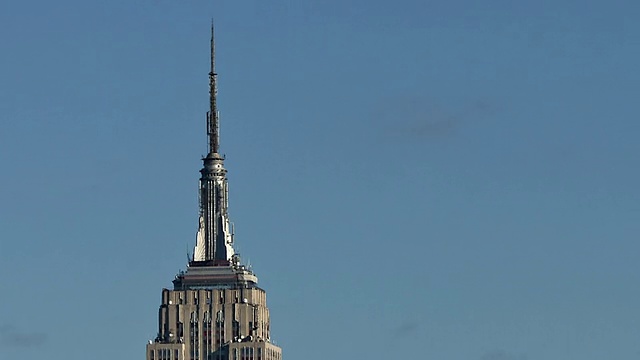 T/L日-夜ZI帝国大厦/纽约，纽约视频下载