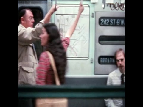 1970年代的纽约视频素材