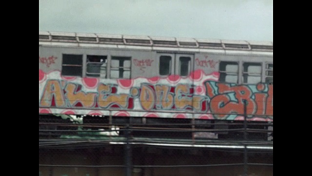 70年代的纽约地铁涂鸦视频下载