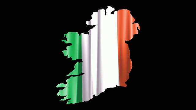 爱尔兰的国旗视频下载