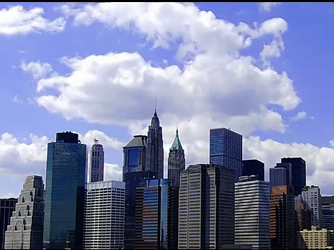 纽约市地平线1 - sd视频素材