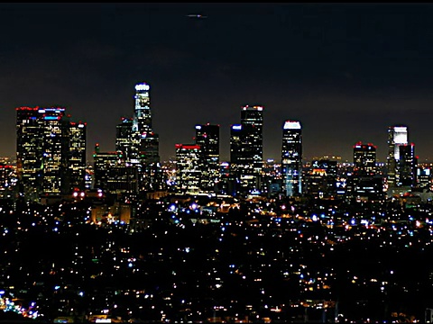 洛杉矶天际线7 - NTSC视频素材