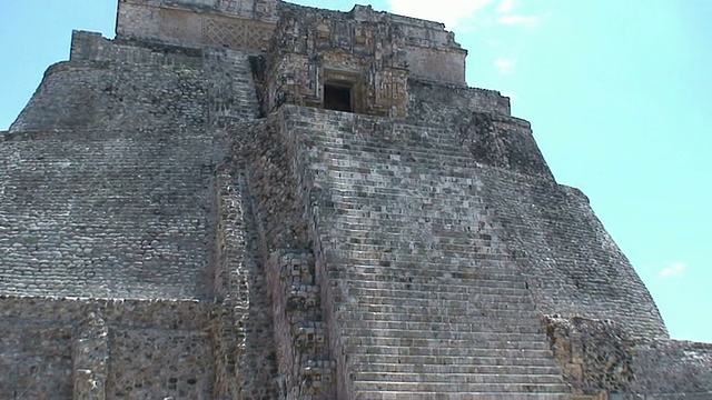 Uxmal的墨西哥遗址视频素材