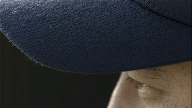 库斯洛莫棒球运动员的眼睛/千橡树， 加利福尼亚州， 美国视频下载