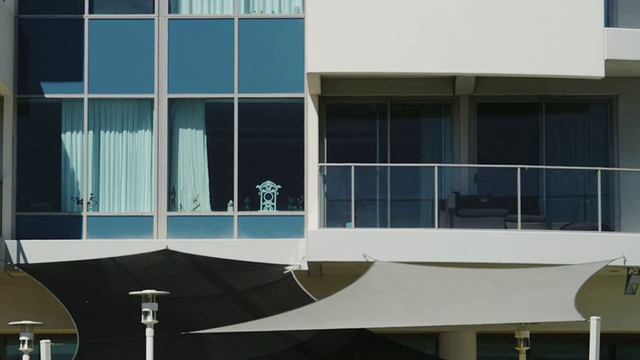 珀斯喜来登酒店WS View with Langley park / Perth，西澳，澳大利亚视频素材