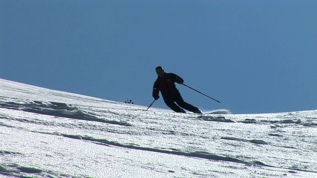高清:滑雪视频素材