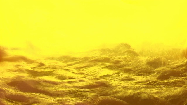 黄色的水的背景视频下载
