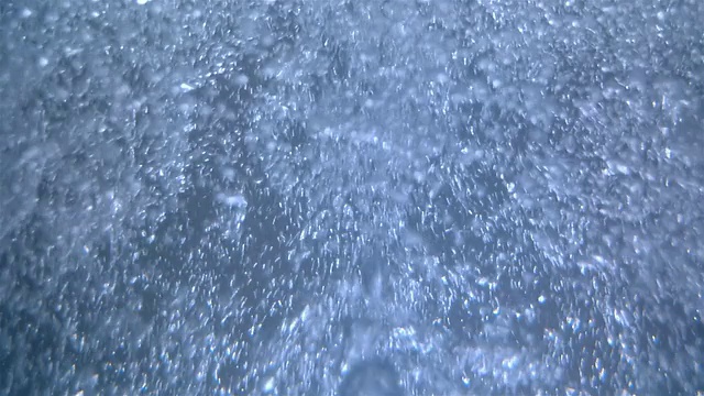 ECU，水泡，太平洋视频素材