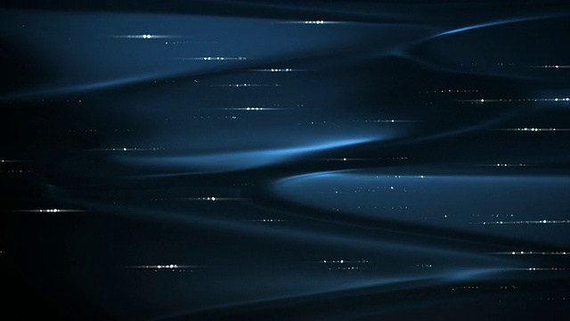 闪闪发光的笔触在深蓝色的背景上视频素材