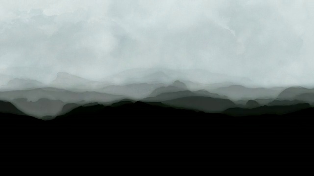 软山脊黑云(无缝循环)视频下载