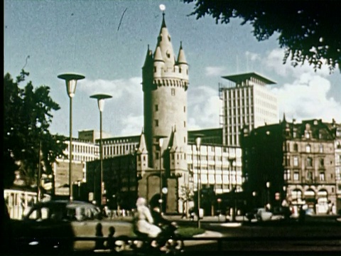 城市MS视图音频/德国视频素材