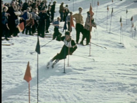MS Sports men滑雪在雪山音频/德国视频下载