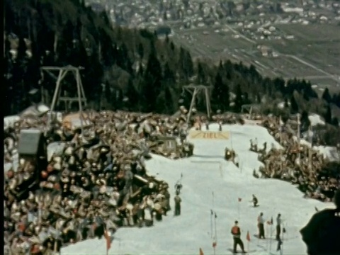人们在看滑雪音频/德国视频素材