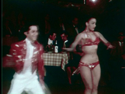 MS Cabre舞蹈在酒店音频/哈瓦那，古巴视频素材