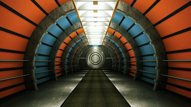 未来隧道HD1080p视频素材