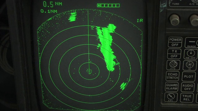 CU，船上测深仪视频素材