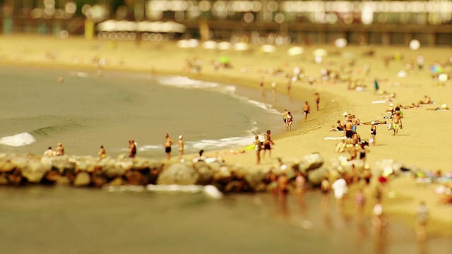 巴塞罗那海滩视频购买