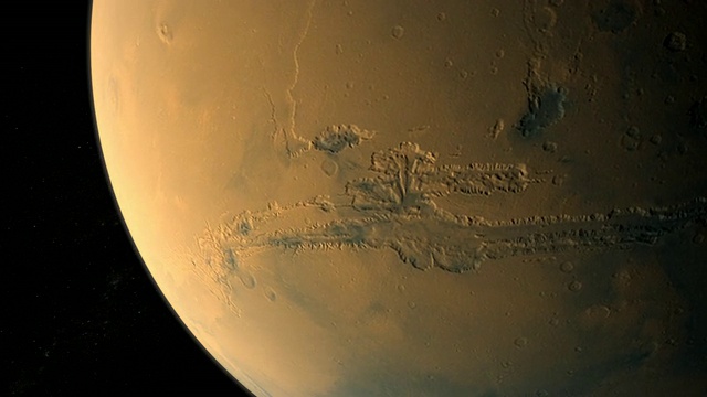 火星的轨道与火卫一峡谷视频下载