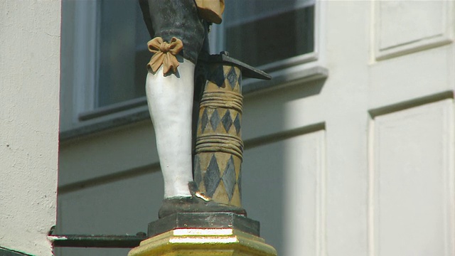 德国巴伐利亚州慕尼黑的雕像视频素材