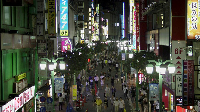 HA，新宿夜景，日本东京视频素材