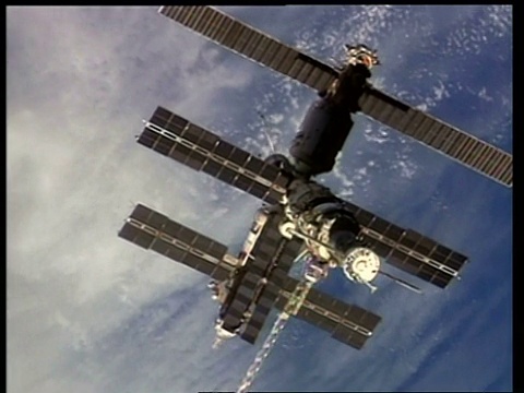 MWA和平号绕地空间站，美国宇航局视频下载