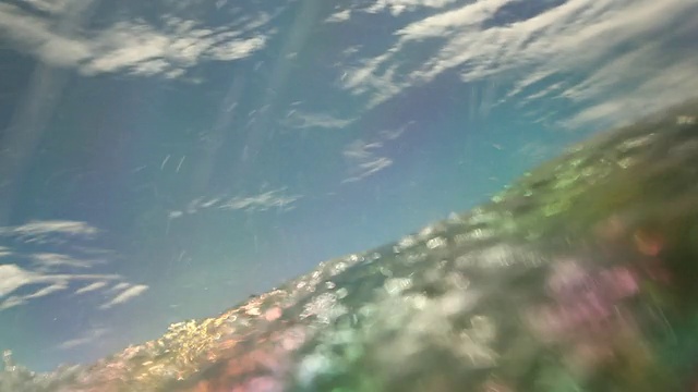 依帕内玛海滩，海洋，冲浪板视频素材