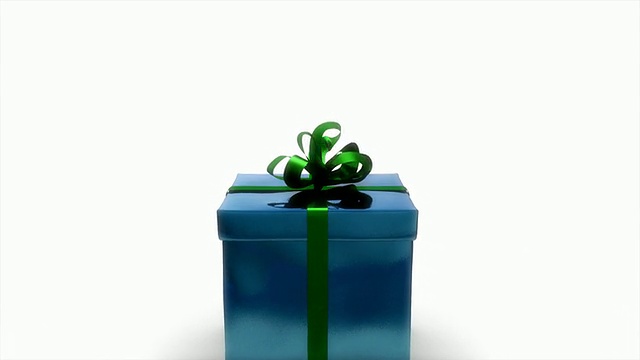 礼物打开(高清)视频素材
