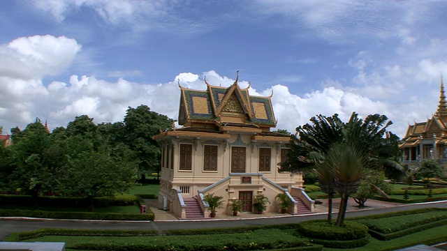 WS摄于柬埔寨金边皇家宫殿宾馆视频下载