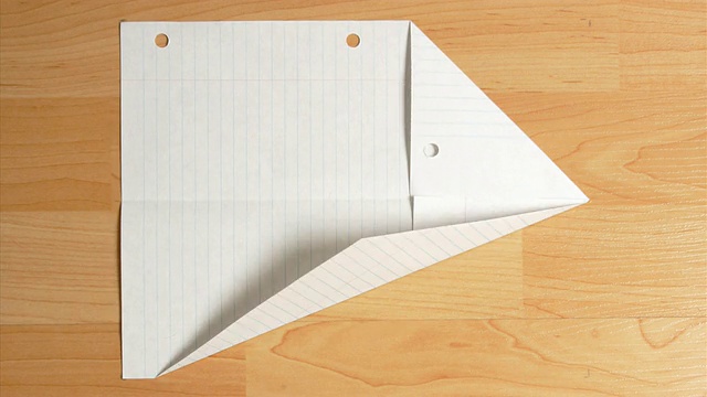 神奇的纸飞机视频素材