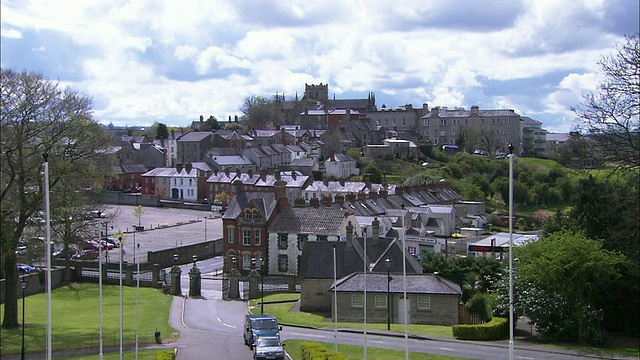 爱尔兰圣帕特里克教堂，阿马，缩小，北爱尔兰视频素材