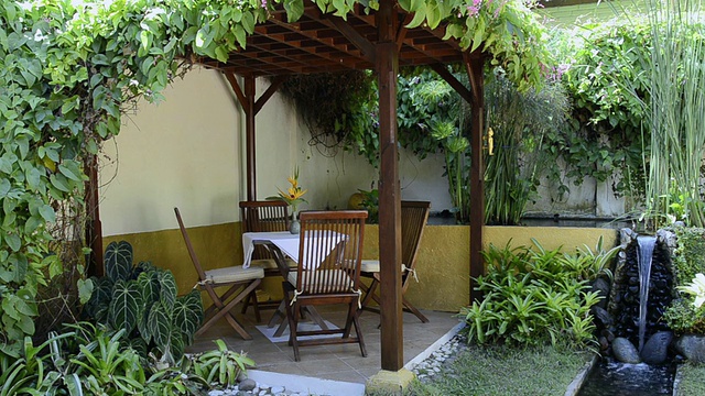 MS Shot in gardens / Candi, Dasa Bali，印度尼西亚视频下载
