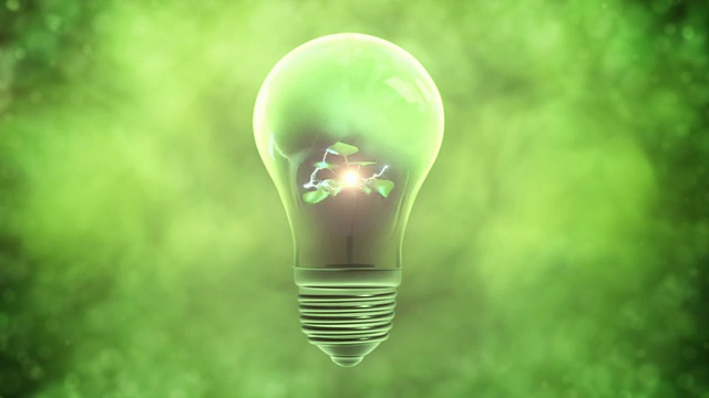 绿色电灯泡(中置)视频下载