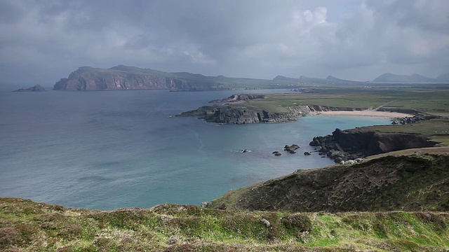 爱尔兰克里郡丁格尔半岛的WS T/L景观视频下载