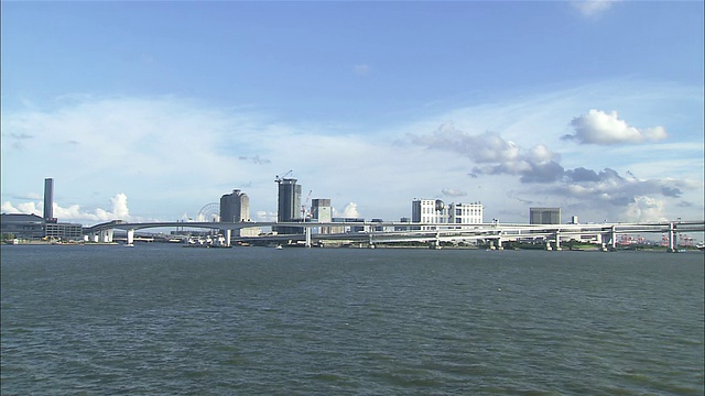 WS View of Cityscape / Minato City，东京，日本视频素材