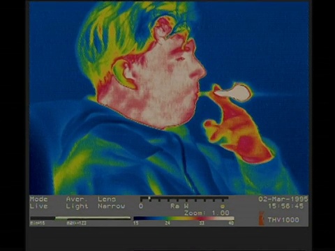 热成像，加州人抽烟视频下载