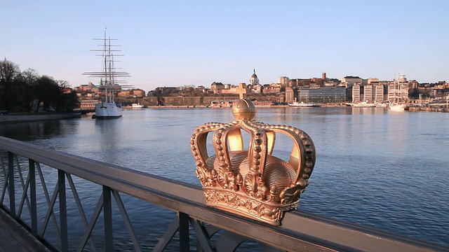 瑞典皇冠视频素材