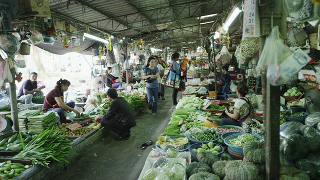 Khlong Toei Talat菜市场视频下载